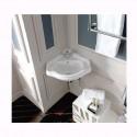 Vasque en céramique pour lavabo d'angle rétro CHAMBORD - CRISTINA ONDYNA WCH1032