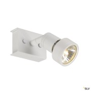 Plafonniers intérieurs PURI applique et plafonnier intérieur simple blanc mat GU10/QPAR51 50W max - SLV 147361 