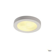 Plafonniers intérieurs PLASTRA 105 plafonnier intérieur blanc E27 2x 25W max plâtre - SLV 148001 