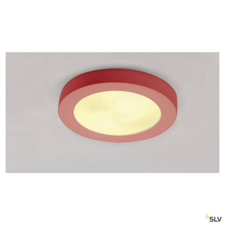 Plafonniers intérieurs PLASTRA 105 plafonnier intérieur blanc E27 2x 25W max plâtre - SLV 148001 