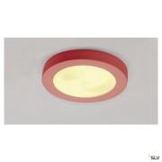 Plafonniers intérieurs PLASTRA 105 plafonnier intérieur blanc E27 2x 25W max plâtre - SLV 148001 