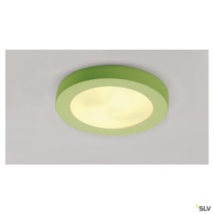 Plafonniers intérieurs PLASTRA 105 plafonnier intérieur blanc E27 2x 25W max plâtre - SLV 148001 