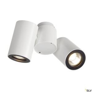 Appliques intérieures ENOLA B anneau déco noir - SLV 151840 