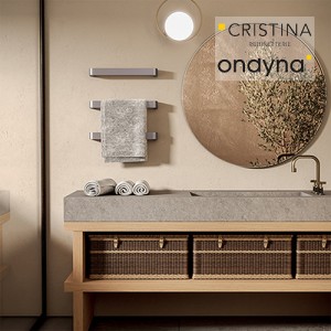 Barre Seche Serviette Panorama Chromé Avec Interrupteur - CRISTINA ONDYNA MPA681I51 