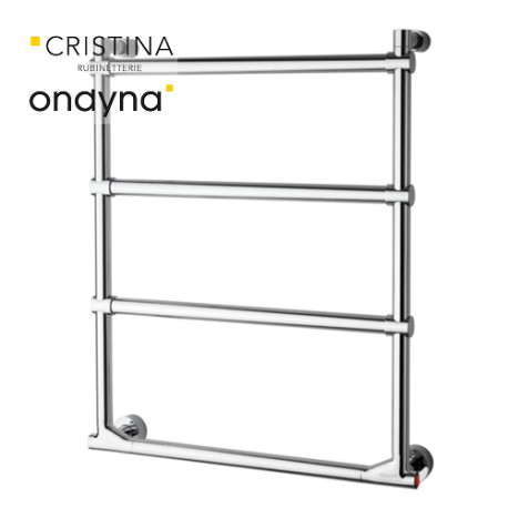 SECHE SERVIETTE SOLE ELECTRIQUE 4 BARRES CHROME - CRISTINA ONDYNA MSO51251 