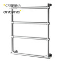 SECHE SERVIETTE SOLE ELECTRIQUE 4 BARRES CHROME - CRISTINA ONDYNA MSO51251 