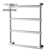 SECHE SERVIETTE SOLE ELECTRIQUE 4 BARRES  CHROME - CRISTINA ONDYNA MSO51251 