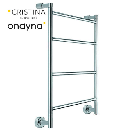 Seche Serviette Mini Electrique 4 Barres Chrome - CRISTINA ONDYNA MMI58251 