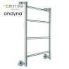 Seche Serviette Mini Electrique 4 Barres Chrome - CRISTINA ONDYNA MMI58251 