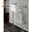 SECHE SERVIETTE ARMONIA RETRO EAU CHAUDE CHROME - CRISTINA ONDYNA MAR920351 