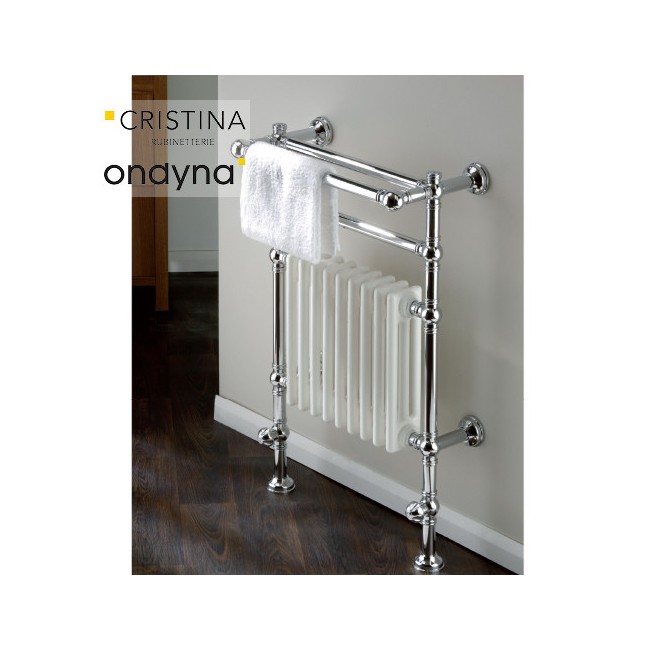 SECHE SERVIETTE ARMONIA RETRO  EAU CHAUDE CHROME - CRISTINA ONDYNA MAR920351 