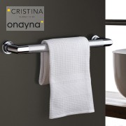 Sèche Serviette Électrique Chromé - MSE621GI51 CRISTINA ONDYNA 