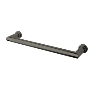 Sèche-serviettes électrique Cristina Sereno avec interrupteur Chromé noir brossé - MSE621GI75