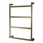 Sèche-serviette électrique Cristina Sereno avec interrupteur Or brossé PVD - MSE57296P