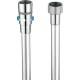 Flexible de douche anti-torsion avec cromolux 175 cm nylon gris - CRISTINA ONDYNA CR17551