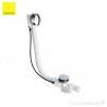 Vidage baignoire automatique 80 cm avec siphon chromé - CRISTINA ONDYNA VB41851