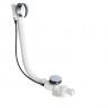 Vidage automatique pour baignoire avec siphon orientable 100 cm CHROME - CRISTINA ONDYNA VB41951