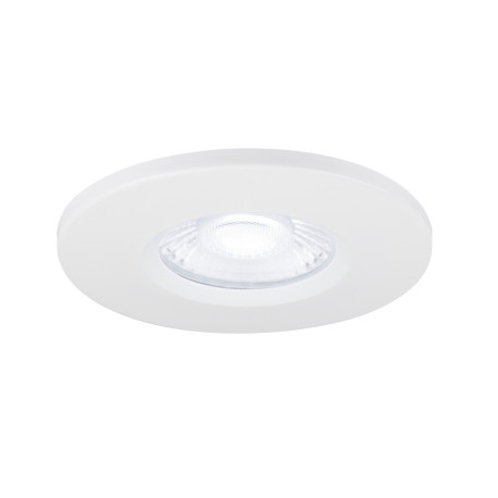 Universal downlight collerette décorative fixe ip65 rond blanc - SLV 1008068 