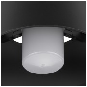 Luminaire plafonnier extérieur cylindrique E27 PHOTONI noir - SLV 1008199