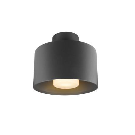 Luminaire plafonnier extérieur cylindrique E27 PHOTONI noir - SLV 1008199