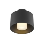 Luminaire plafonnier extérieur cylindrique E27 PHOTONI noir - SLV 1008199
