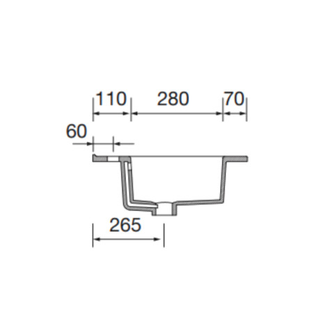 Meuble et vasque de salle de bain Noja 800 Blue Satin - SALGAR 106127