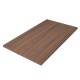 Plan De Toilette Mara 600 Pour Meuble Et Coquette, Sans Usinage Noyer Americain 608 X 16 X 460 Mm - SALGAR 114019