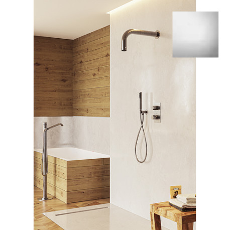 Mitigeur colonne d'alimentation et douchette baignoire chromé Nobu - Bossini INL001030