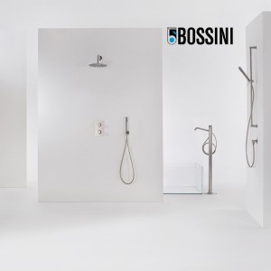 Ensemble douche avec support fixe et flexible 150 cm Nobu Inox - BOSSINI INC003C030