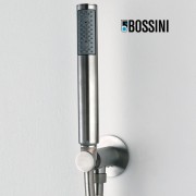 Sortie murale avec support en acier inoxydable Nobu Chromé - BOSSINI INC002030