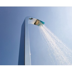 Mitigeur ensemble colonne de douche extérieur chromé Arch Column - Bossini L00865030