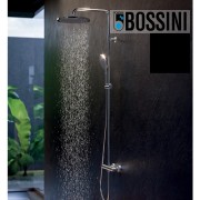 Mitigeur kit colonne de douche murale thermostatic noir mat Apice - Bossini L10505073