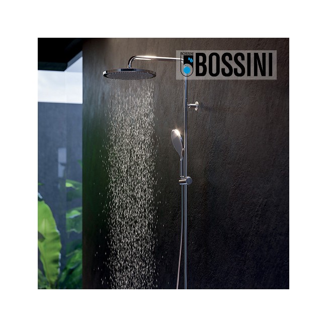 Mitigeur kit colonne de douche murale chromé Apice - Bossini L10506030