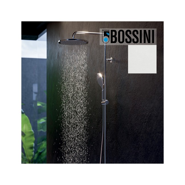 Mitigeur kit colonne de douche murale blanc mat Apice - Bossini L10506045