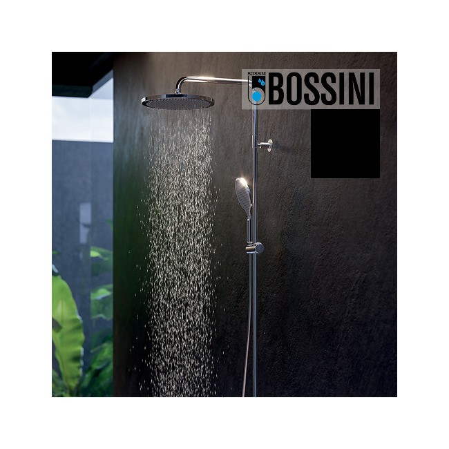 Mitigeur kit colonne de douche murale noir mat Apice - Bossini L10506073