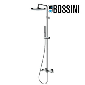 Mitigeur kit colonne de douche murale chromé thermostatique Apice - Bossini L10507030