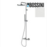 Mitigeur kit colonne de douche murale blanc mat thermostatique Apice - Bossini L10507045