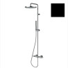 Mitigeur kit colonne de douche murale noir mat thermostatique Apice - Bossini L10507073