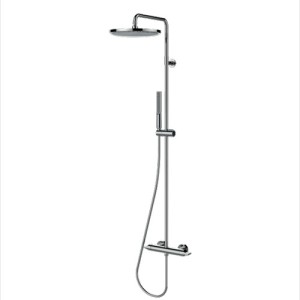 Mitigeur kit colonne de douche murale chromé monocommande Apice - Bossini L10508030