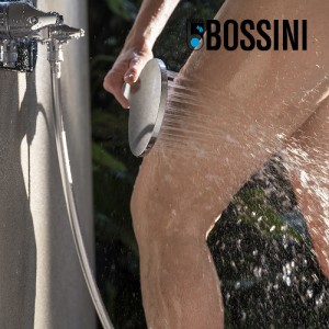 Partie externe mitigeur thermostatique mural bain douche chromé Apice - Bossini Z00521030