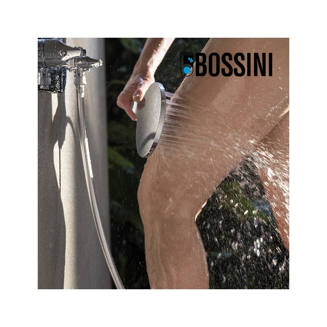 Partie externe mitigeur thermostatique mural bain douche chromé Apice - Bossini Z00521030