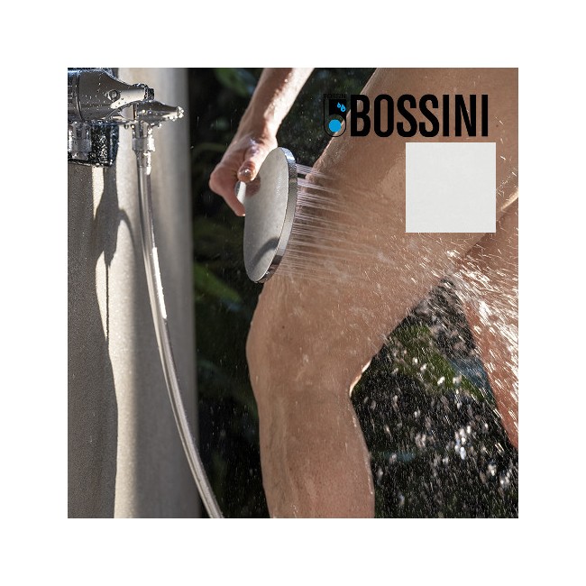Partie externe mitigeur thermostatique mural bain douche blanc mat Apice - Bossini Z00521045