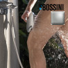 Kit mitigeur thermostatique mural bain douche nickel satiné Apice - Bossini Z00521094