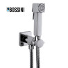 Ensemble mitigeur progressif avec flexible et douchette CUBE-BRASS chromé - BOSSINI E38003030