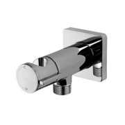 Ensemble mitigeur progressif avec flexible et douchette CUBE-BRASS chromé - BOSSINI E38003030