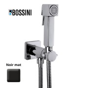 Ensemble mitigeur progressif avec flexible et douchette CUBE-BRASS noir mat - BOSSINI E38003073