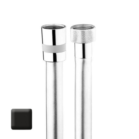 Ensemble mitigeur progressif avec flexible et douchette CUBE-BRASS noir mat - BOSSINI E38003073