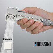 Douchette d’arrêt WC CUBE Brass blanc mat - Bossini B00475045