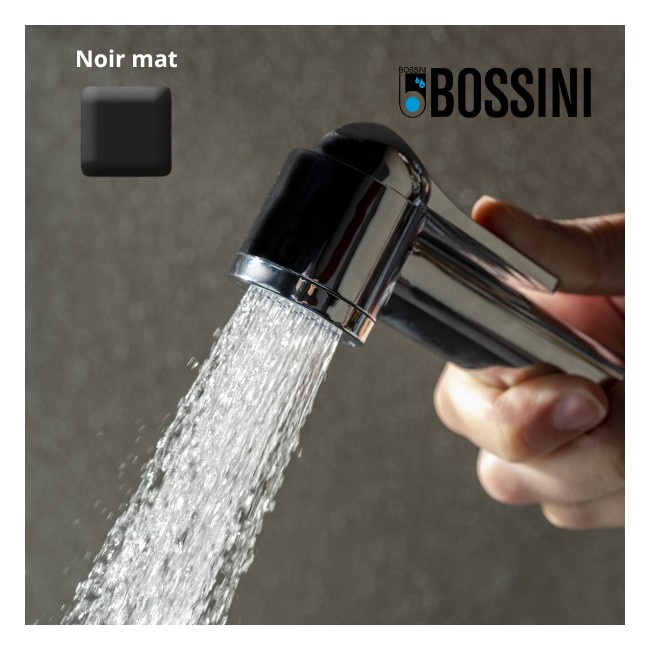 Douchette à bouton en ABS APICE noir mat - Bossini B00920073