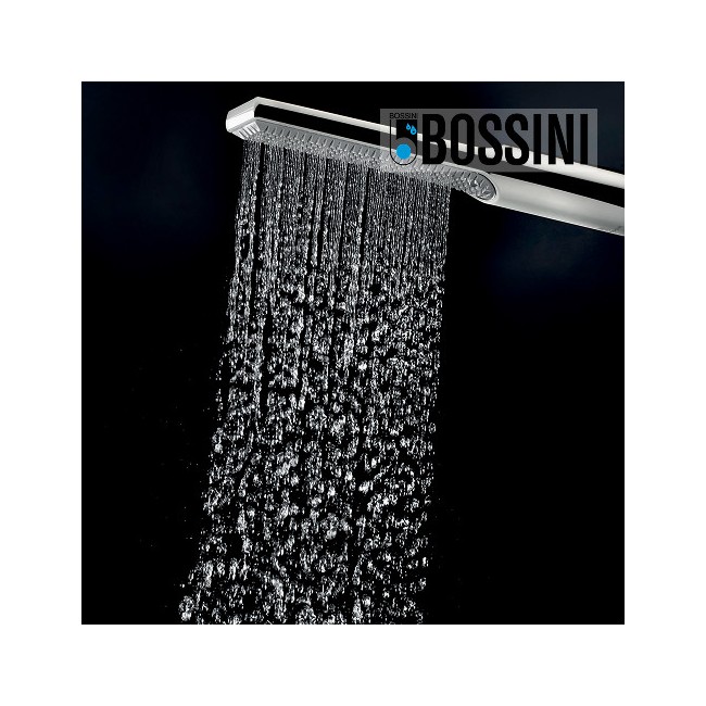 Partie externe mitigeur thermostatique mural bain douche chromé Apice - Bossini Z00523030